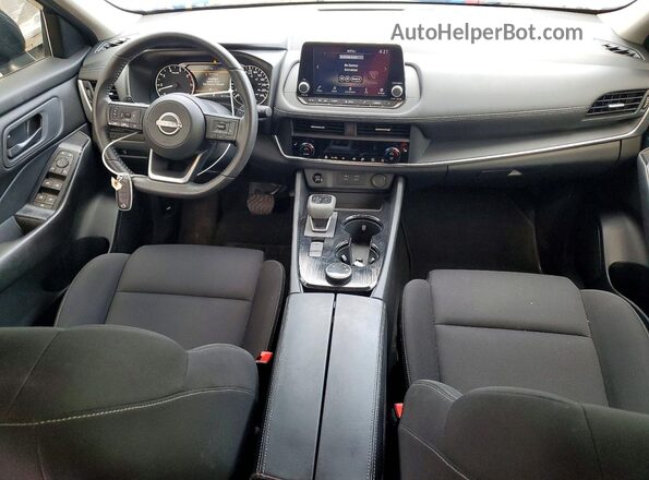 JN8BT3AB4RW437984 2024 NISSAN ROGUE Black Вид панелі приладів