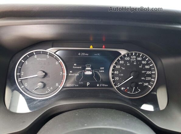 JN8BT3AB4RW437984 2024 NISSAN ROGUE Black Вид щитка приладів
