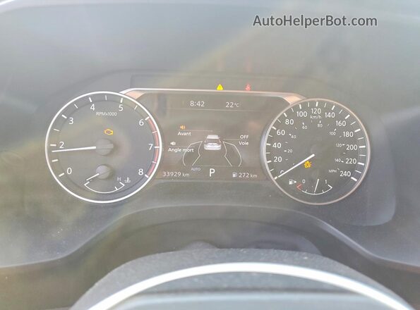 JN8BT3AB7SW174041 2025 NISSAN ROGUE Black Սարքավորումների վահանակի տեսք