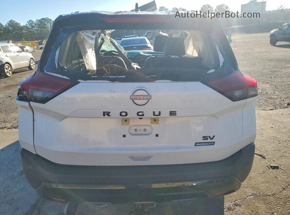 JN8BT3BA0PW006898 2023 NISSAN ROGUE White Вид ззаду
