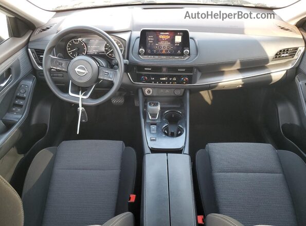 JN8BT3BA0PW404564 2023 NISSAN ROGUE White Widok deski rozdzielczej