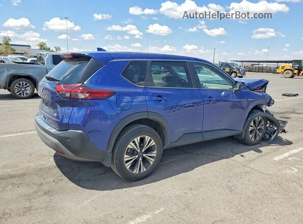 JN8BT3BA0PW405939 2023 NISSAN ROGUE Blue უკანა მარჯვენა