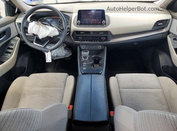 JN8BT3BA0PW405939 2023 NISSAN ROGUE Blue წინა პანელის ხედი