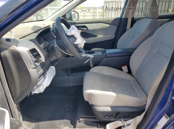 JN8BT3BA0PW405939 2023 NISSAN ROGUE Blue წინა სალონის ხედი