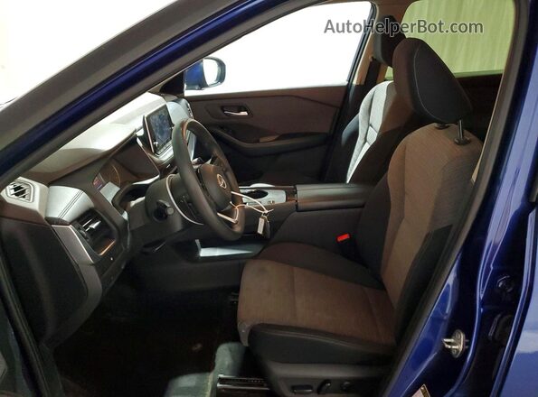 JN8BT3BA1PW423494 2023 NISSAN ROGUE Blue Front interior view