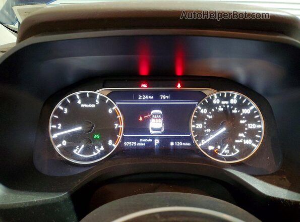 JN8BT3BA1PW423494 2023 NISSAN ROGUE Blue Instrument cluster view