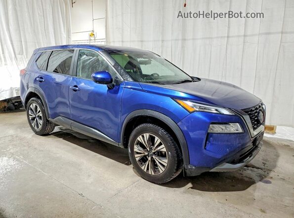 JN8BT3BA1PW423494 2023 NISSAN ROGUE Blue Front right