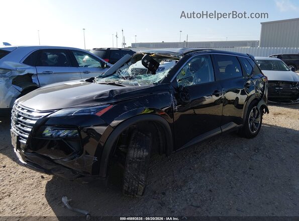 JN8BT3BA1SW344349 2025 NISSAN ROGUE Black Vista tres cuartos delantera izquierda
