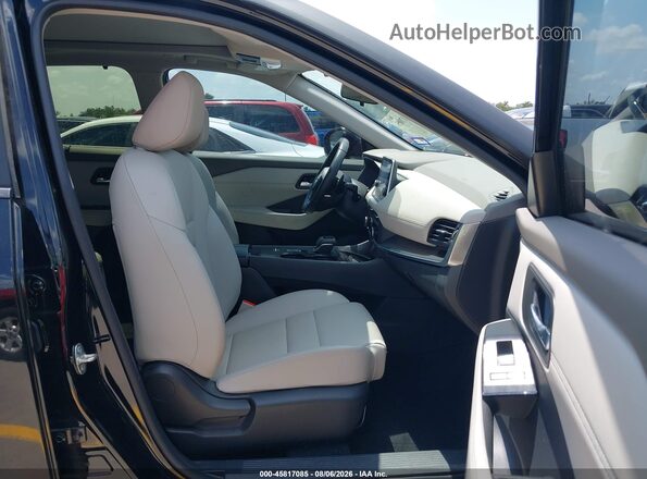 JN8BT3BA2PW419325 2023 NISSAN ROGUE Black Front interior view