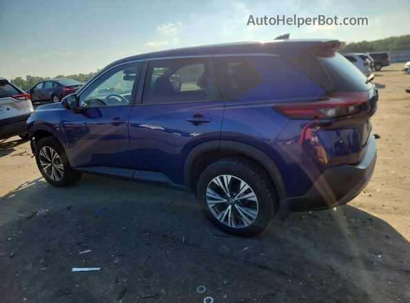 JN8BT3BA2PW423536 2023 NISSAN ROGUE Blue Trasero izquierdo