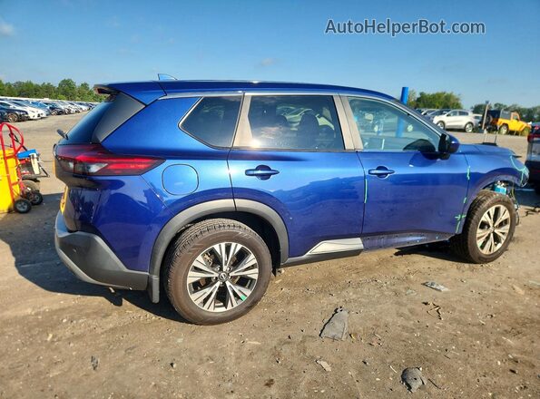 JN8BT3BA2PW423536 2023 NISSAN ROGUE Blue Trasero derecho