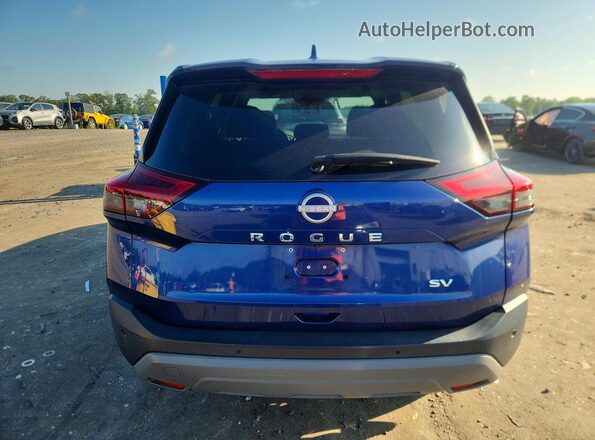 JN8BT3BA2PW423536 2023 NISSAN ROGUE Blue Vista trasera