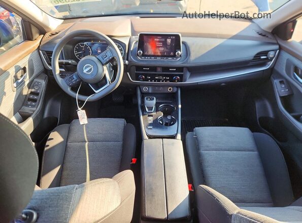 JN8BT3BA2PW423536 2023 NISSAN ROGUE Blue Vista del salpicadero
