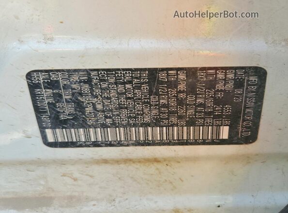 JN8BT3BA2PW427196 2023 NISSAN ROGUE White Widok wnętrza 360 stopni