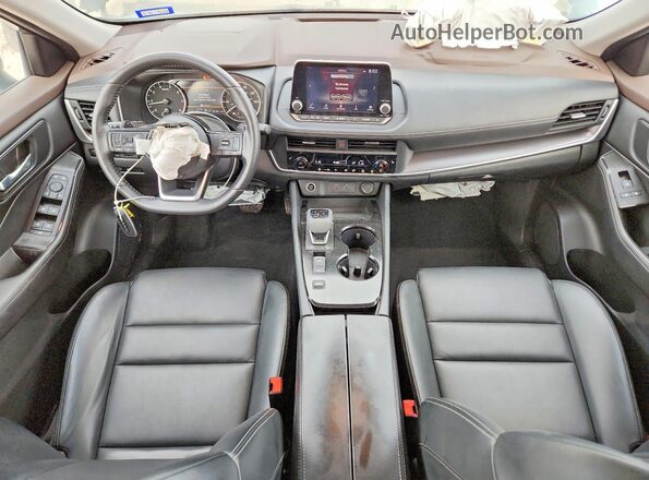 JN8BT3BA3PW006099 2023 NISSAN ROGUE Black Вид панелі приладів