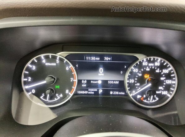 JN8BT3BA3PW405661 2023 NISSAN ROGUE Gray Widok zestawu wskaźników