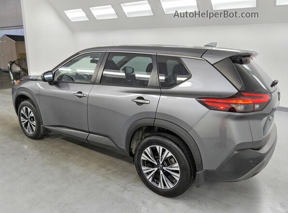 JN8BT3BA3PW405661 2023 NISSAN ROGUE Gray Trasero izquierdo