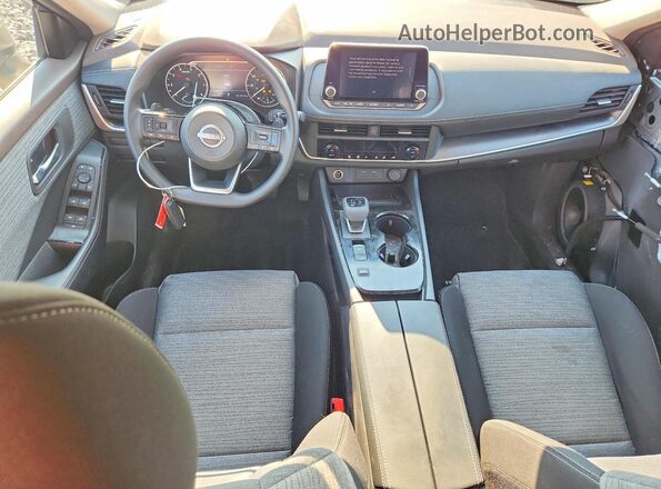 JN8BT3BA3PW427529 2023 NISSAN ROGUE Gray Dashboard view