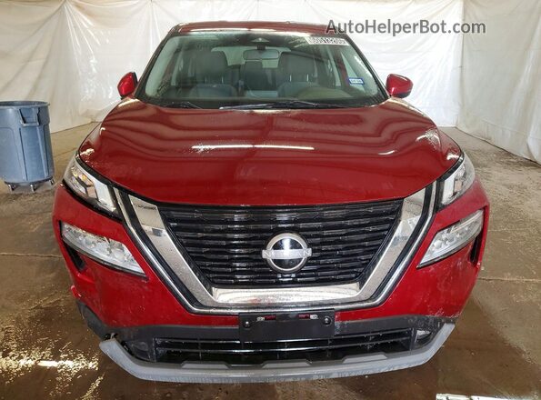 JN8BT3BA4PW001039 2023 NISSAN ROGUE Maroon Vista frontal