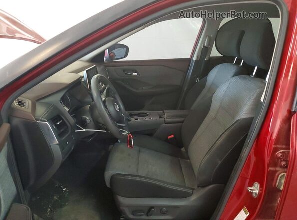JN8BT3BA4PW001039 2023 NISSAN ROGUE Maroon Vista interior delantera