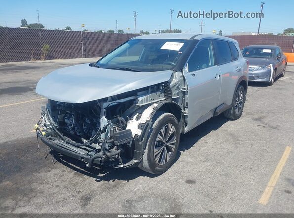 JN8BT3BA4PW431864 2023 NISSAN ROGUE Silver Przód lewy