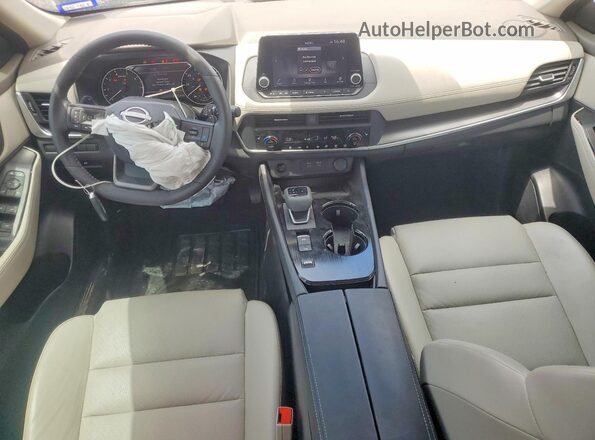 JN8BT3BA4SW341445 2025 NISSAN ROGUE Burgundy Vista del salpicadero