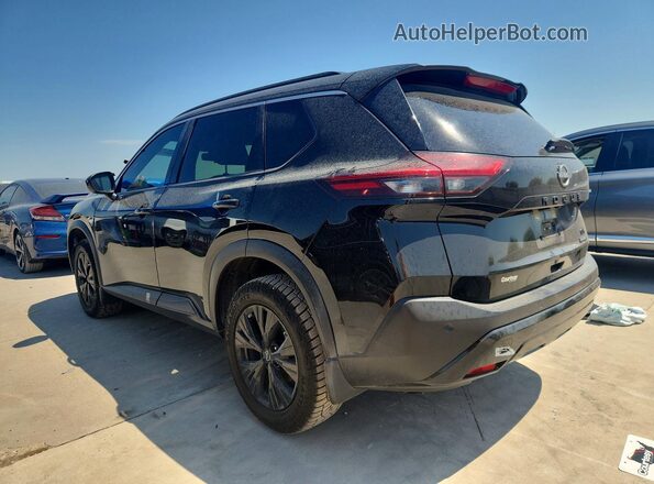 JN8BT3BA6PW005691 2023 NISSAN ROGUE Black უკანა მარცხენა