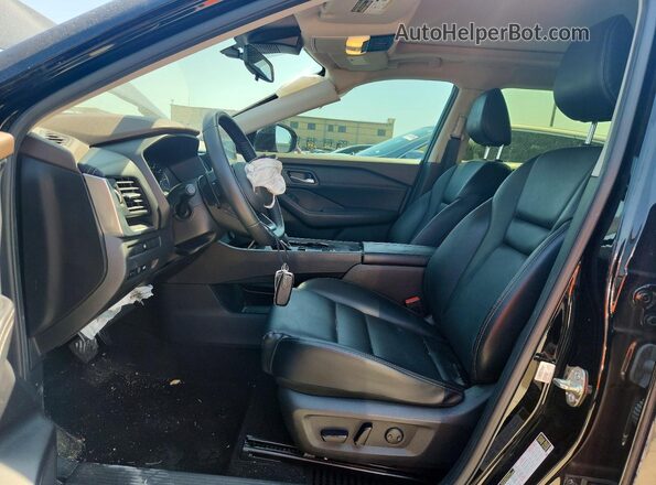 JN8BT3BA6PW005691 2023 NISSAN ROGUE Black წინა სალონის ხედი