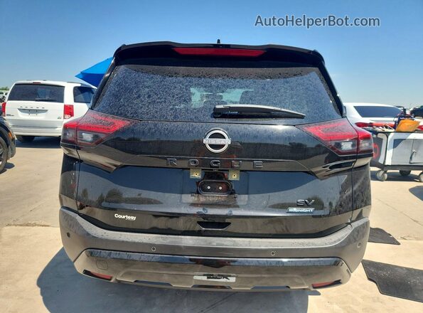 JN8BT3BA6PW005691 2023 NISSAN ROGUE Black უკანა ხედი