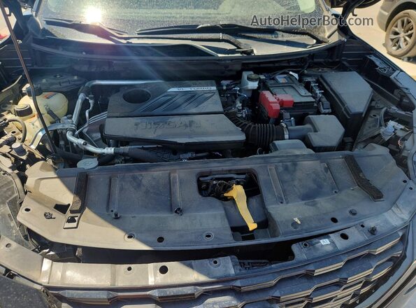 JN8BT3BA6PW005691 2023 NISSAN ROGUE Black ძრავის განყოფილების ხედი
