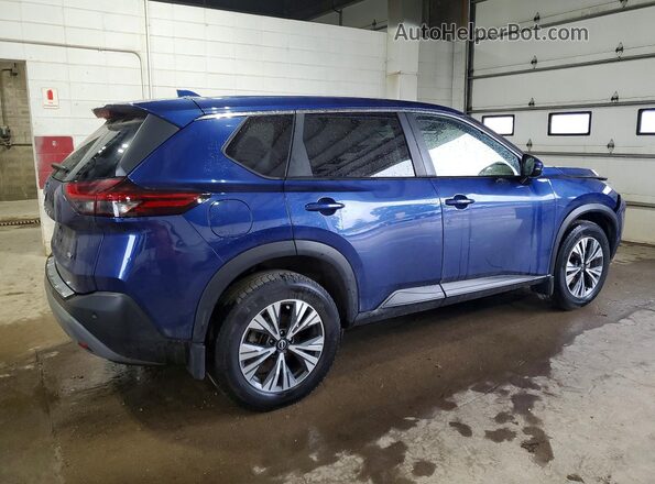 JN8BT3BA6PW408764 2023 NISSAN ROGUE Синий Задняя правая четверть