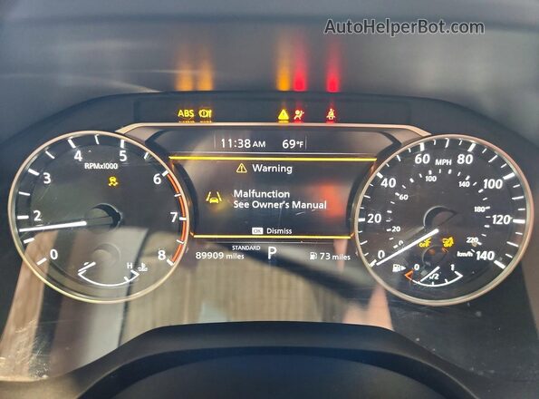JN8BT3BA6PW416024 2023 NISSAN ROGUE Silver Instrument cluster view