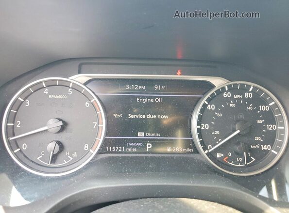 JN8BT3BA6PW422664 2024 NISSAN ROGUE Blue Вид щитка приладів