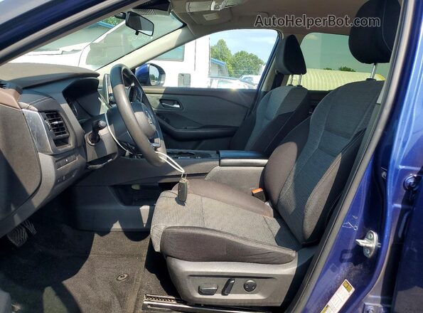 JN8BT3BA6PW422664 2024 NISSAN ROGUE Blue Вид салону спереду