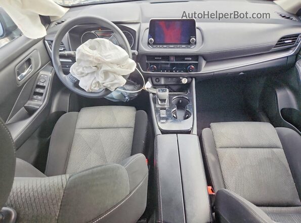 JN8BT3BA6RW351159 2024 NISSAN ROGUE Gray Առջևի վահանակի տեսք