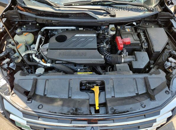 JN8BT3BA6RW353512 2024 NISSAN ROGUE Черный Вид подкапотного пространства
