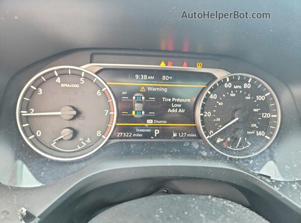 JN8BT3BA6RW353512 2024 NISSAN ROGUE Черный Вид щитка приборов