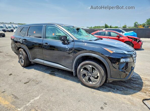 JN8BT3BA6RW353512 2024 NISSAN ROGUE Черный Передняя правая четверть