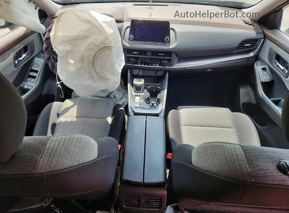 JN8BT3BA7PW435360 2023 NISSAN ROGUE Черный Вид панели приборов