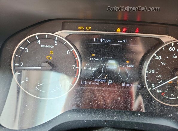 JN8BT3BA7PW435360 2023 NISSAN ROGUE Черный Вид щитка приборов