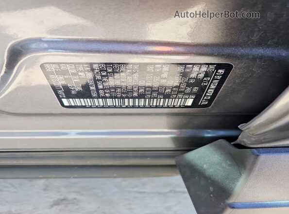 JN8BT3BA7SW010584 2025 NISSAN ROGUE Gray VIN կոդի պիտակի տեսք