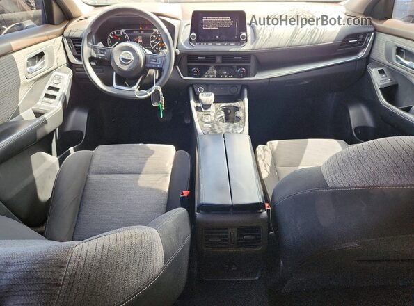 JN8BT3BA8PW004087 2023 NISSAN ROGUE Gray Dashboard view