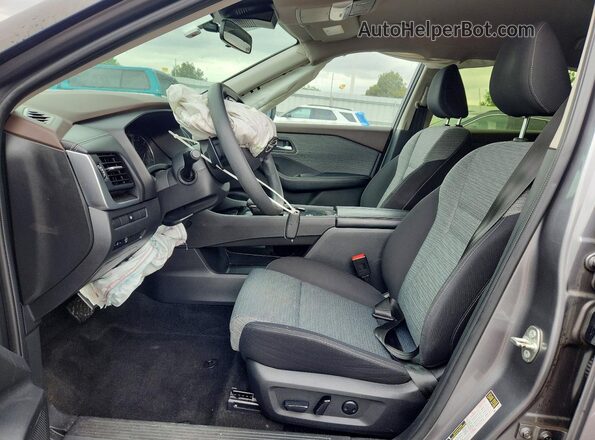 JN8BT3BA8PW420057 2023 NISSAN ROGUE Gray წინა სალონის ხედი