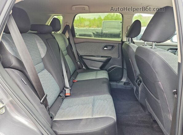 JN8BT3BA8PW420057 2023 NISSAN ROGUE Gray უკანა სალონის ხედი
