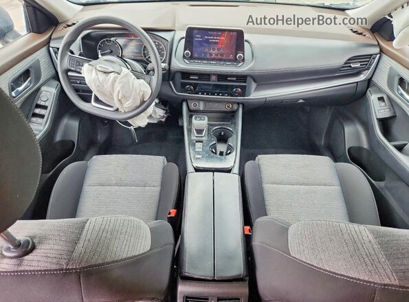 JN8BT3BA8PW420057 2023 NISSAN ROGUE Gray წინა პანელის ხედი