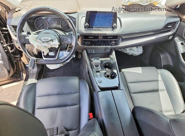 JN8BT3BA8PW420964 2023 NISSAN ROGUE Black Առջևի վահանակի տեսք
