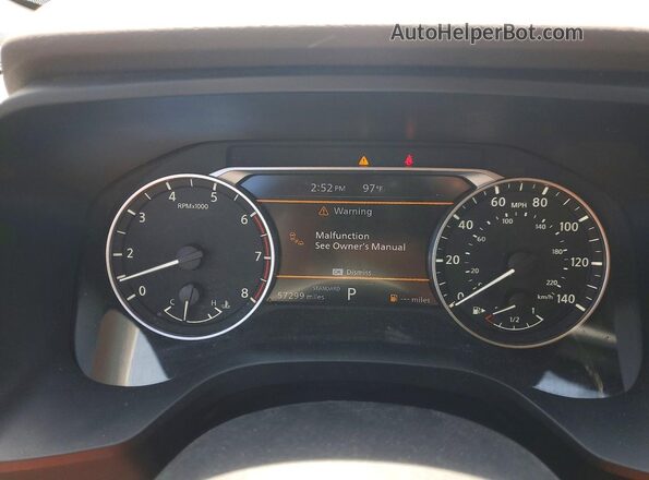 JN8BT3BA8PW425081 2023 NISSAN ROGUE White Vista del cuadro de instrumentos