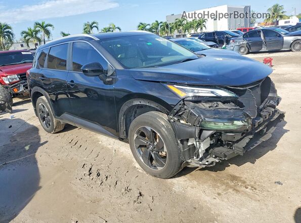 JN8BT3BA8RW355164 2024 NISSAN ROGUE Черный Передняя правая четверть