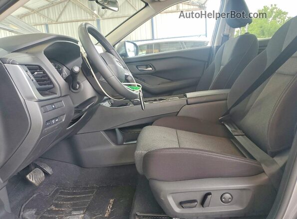 JN8BT3BA8SW011968 2025 NISSAN ROGUE Gray Widok wnętrza z przodu