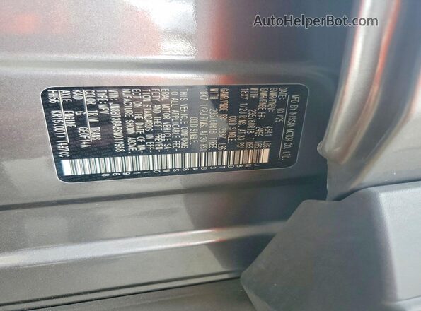 JN8BT3BA8SW011968 2025 NISSAN ROGUE Gray Widok komory silnika